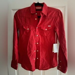 MOTHER, XS , 2016 Fireside Shirt, all my ex’s. 100% cotton